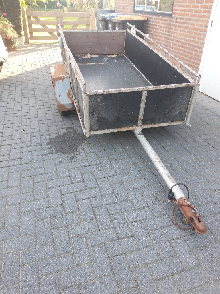 aanhanger opknapper, Ophalen, Gebruikt