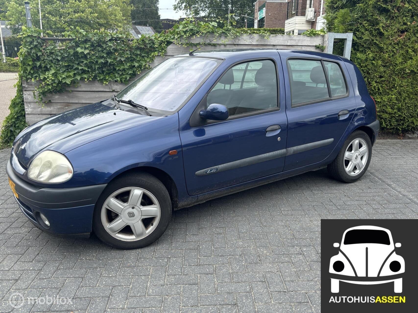Renault Clio 1.4-16V Ludo, Auto's, Renault, Voorwielaandrijving, 4 cilinders, Blauw, Handgeschakeld
