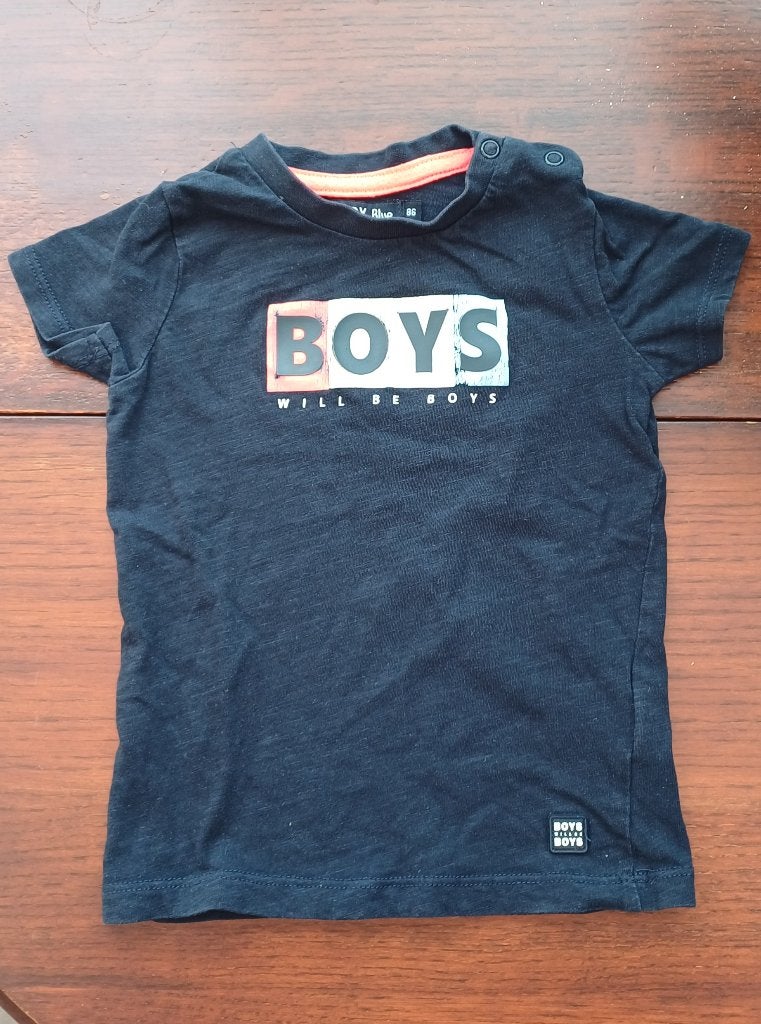 T-shirts, Kinderen en Baby's, Babykleding | Maat 86, Gebruikt, Jongetje, Shirtje of Longsleeve, Diverse merken