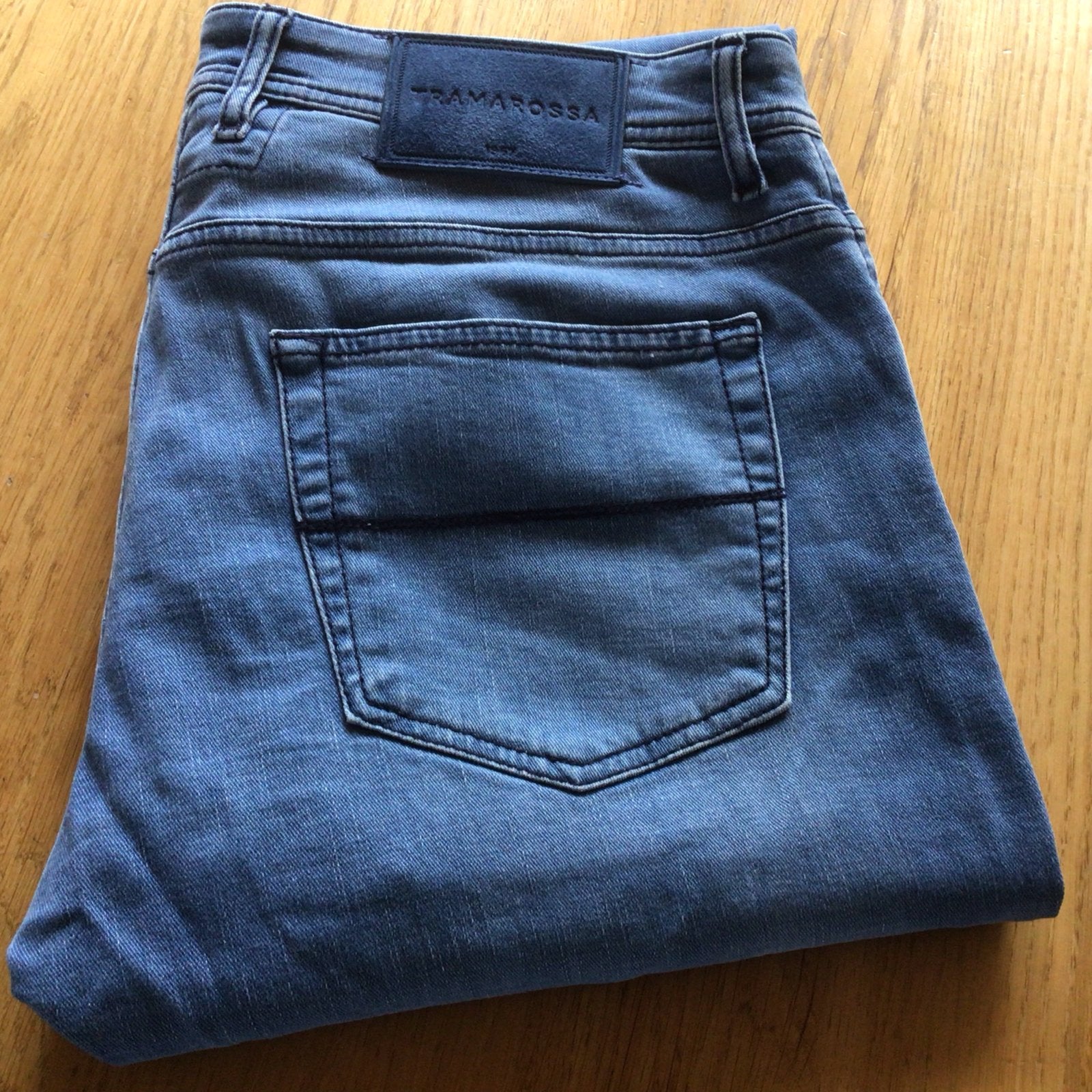 TRAMAROSSA Jeans - type leonardo, Kleding | Heren, Ophalen of Verzenden, Zo goed als nieuw, Blauw, W36 - W38 (confectie 52/54)