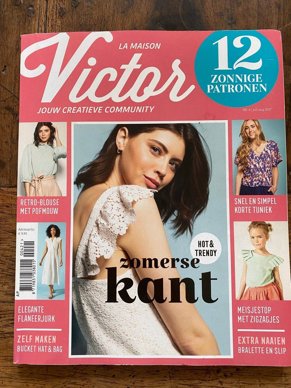 La Maison Victor - Zomerse Kant - Naaipatronen, Overige merken, Overige typen, Vrouw, Ophalen of Verzenden