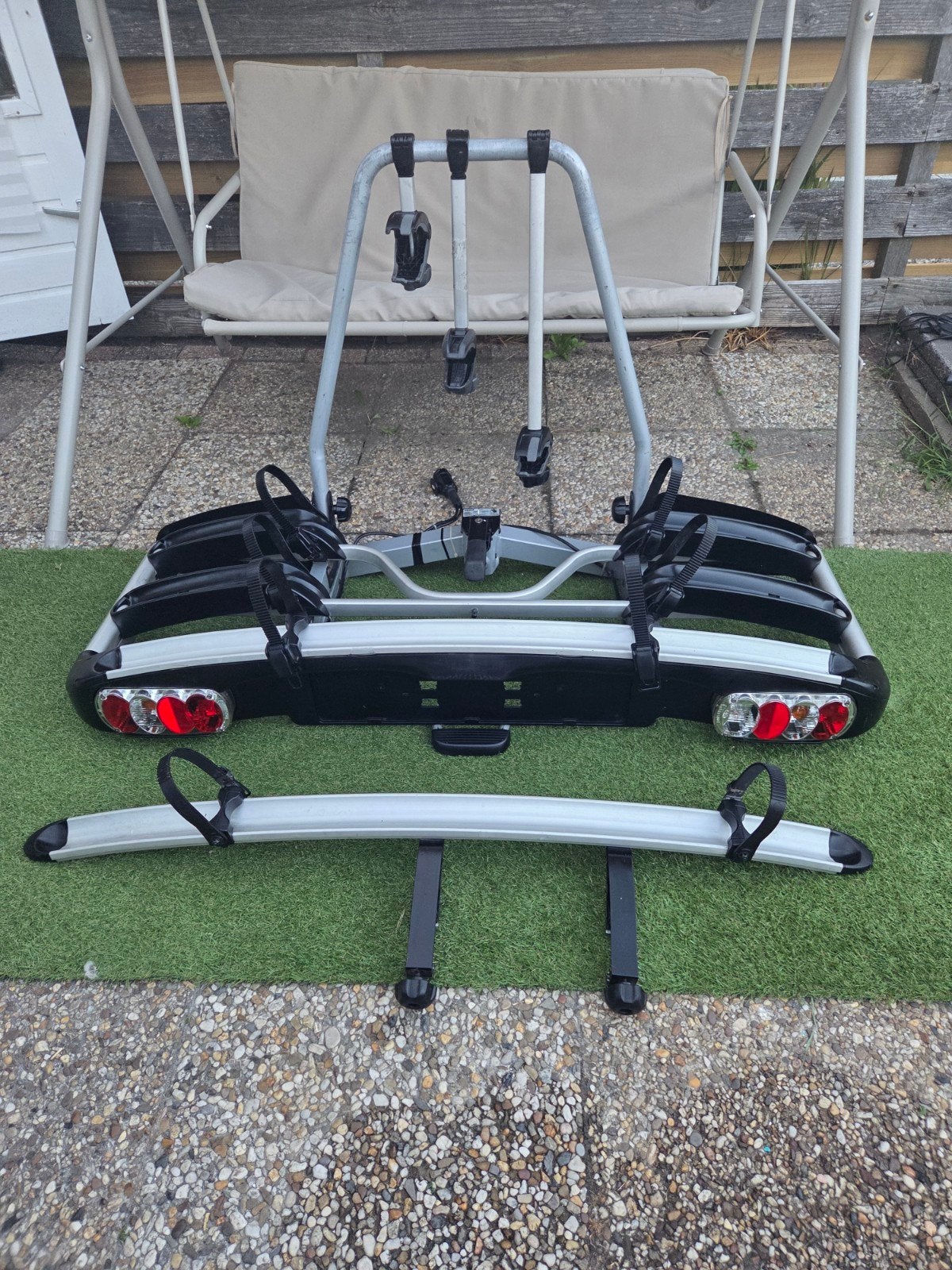 Thule EuroClassic G6 929 Fietsendrager voor 4 fietsen, Auto diversen, Ophalen, 3 fietsen of meer, Gebruikt, Trekhaakdrager