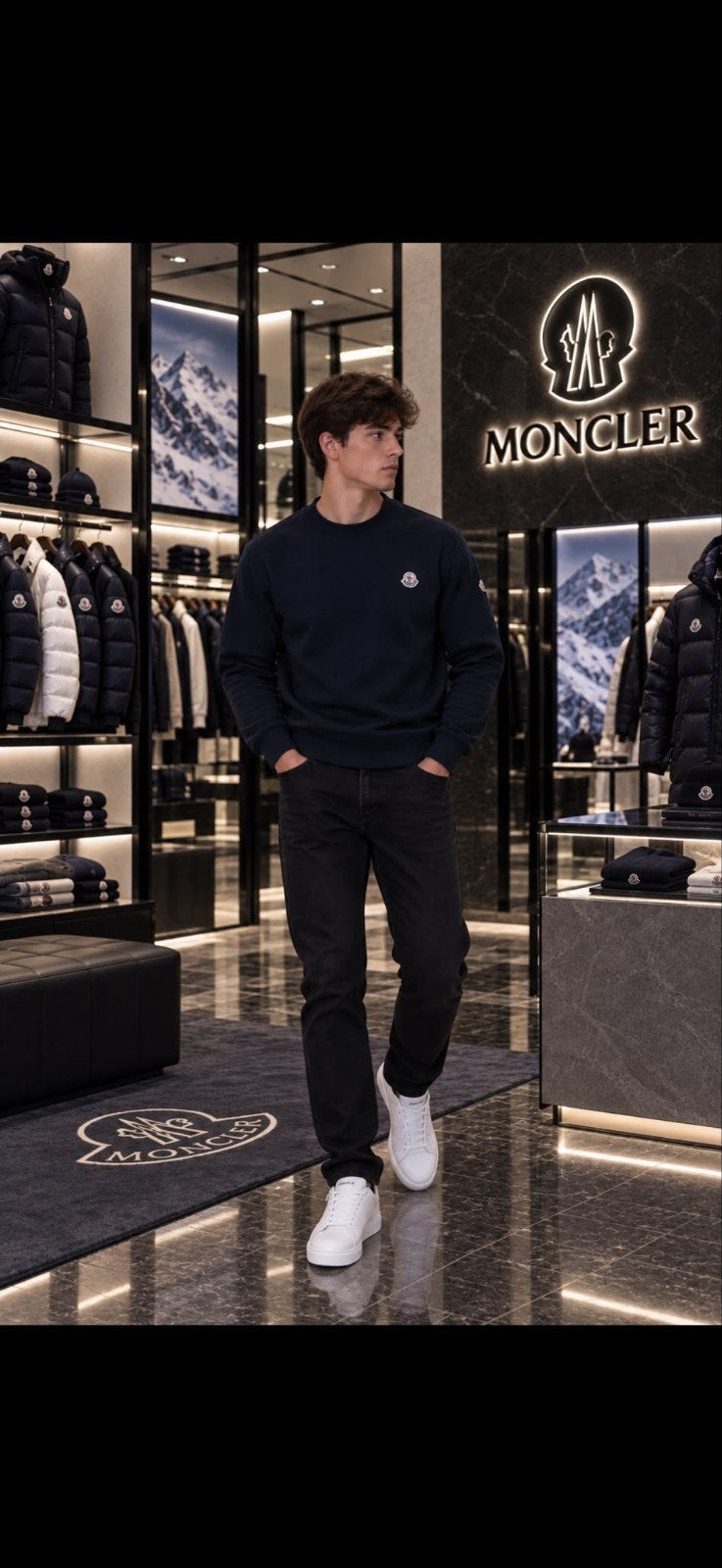 partij moncler stone dior merkkleding truien hoodys, Ophalen, Nieuw, Overige maten, Zwart
