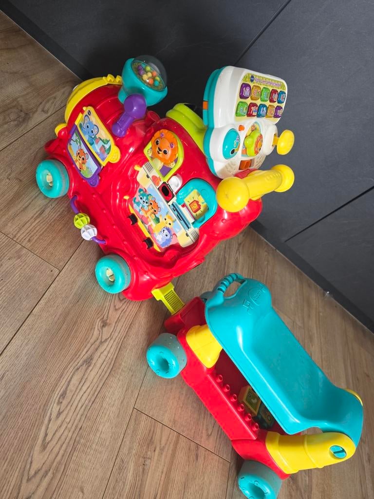 VTech Toet Toet Trein - Rij & Leer Letterlocomotief, Kinderen en Baby's, Speelgoed | Vtech, Ophalen, Gebruikt, 6 maanden tot 2 jaar