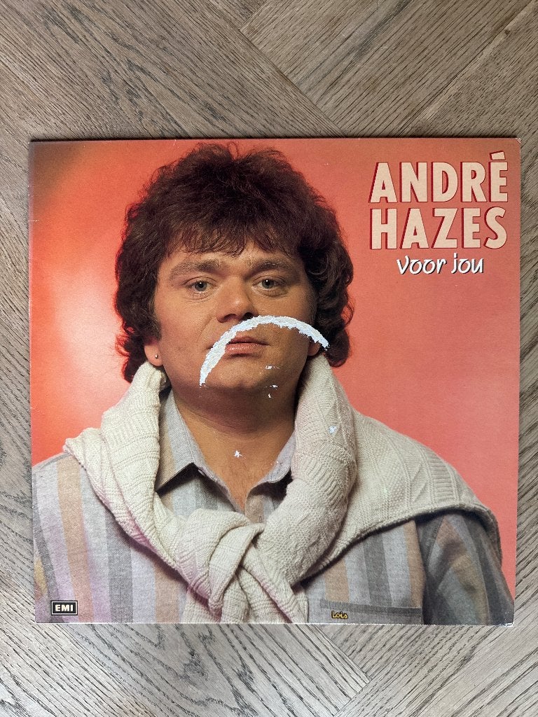 Vinyl lp André Hazes Voor jou, Cd's en Dvd's, Vinyl | Nederlandstalig, Gebruikt, Inclusief binnenhoes, Levenslied of Smartlap