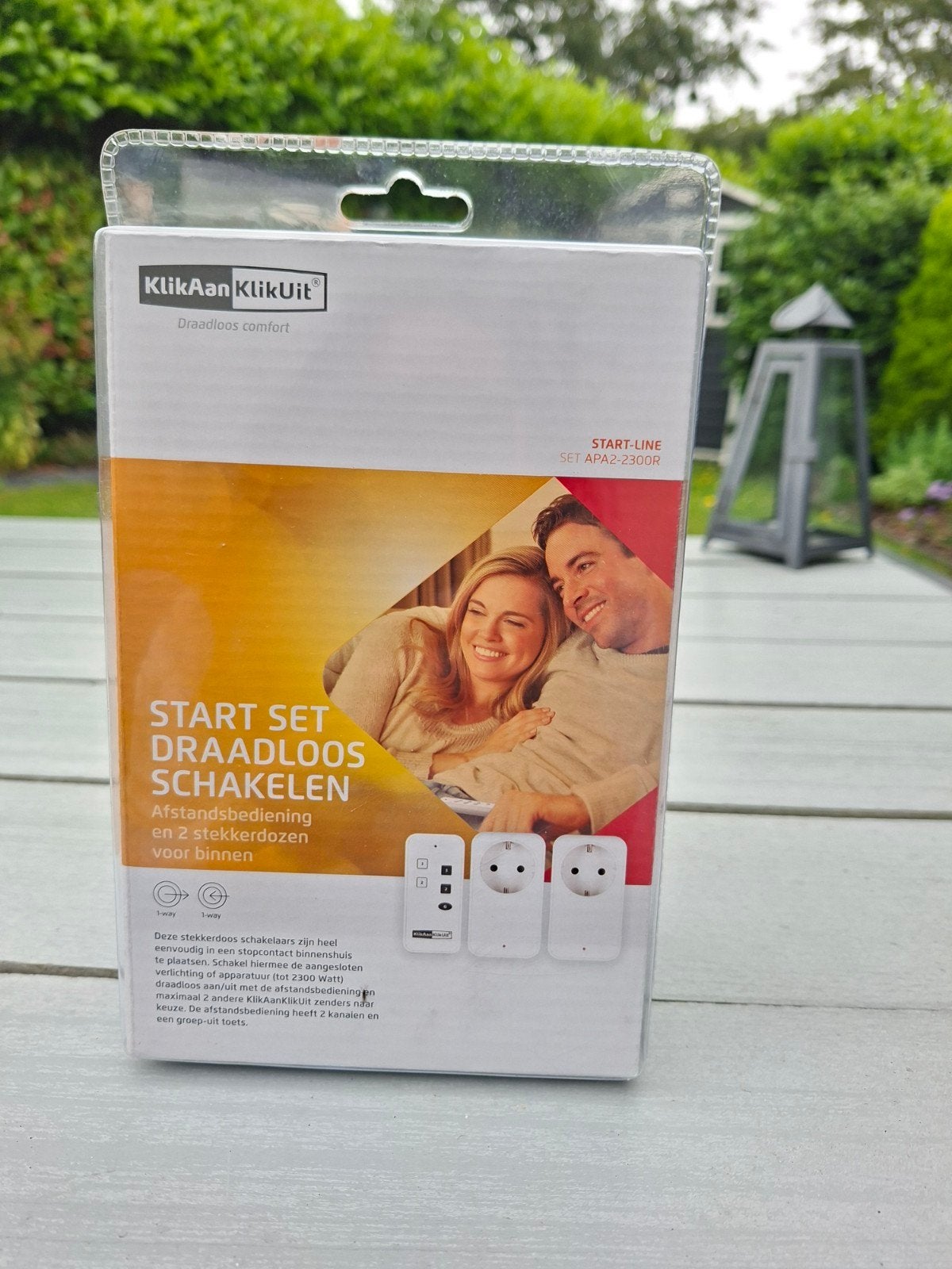 2 nieuwe draadloze schakelaars met afstandbediening, Ophalen, Nieuw