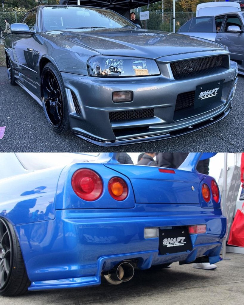 Shaft Auto Service bodykit - Nissan Skyline R34 Sedan ER34, Auto diversen, Ophalen of Verzenden