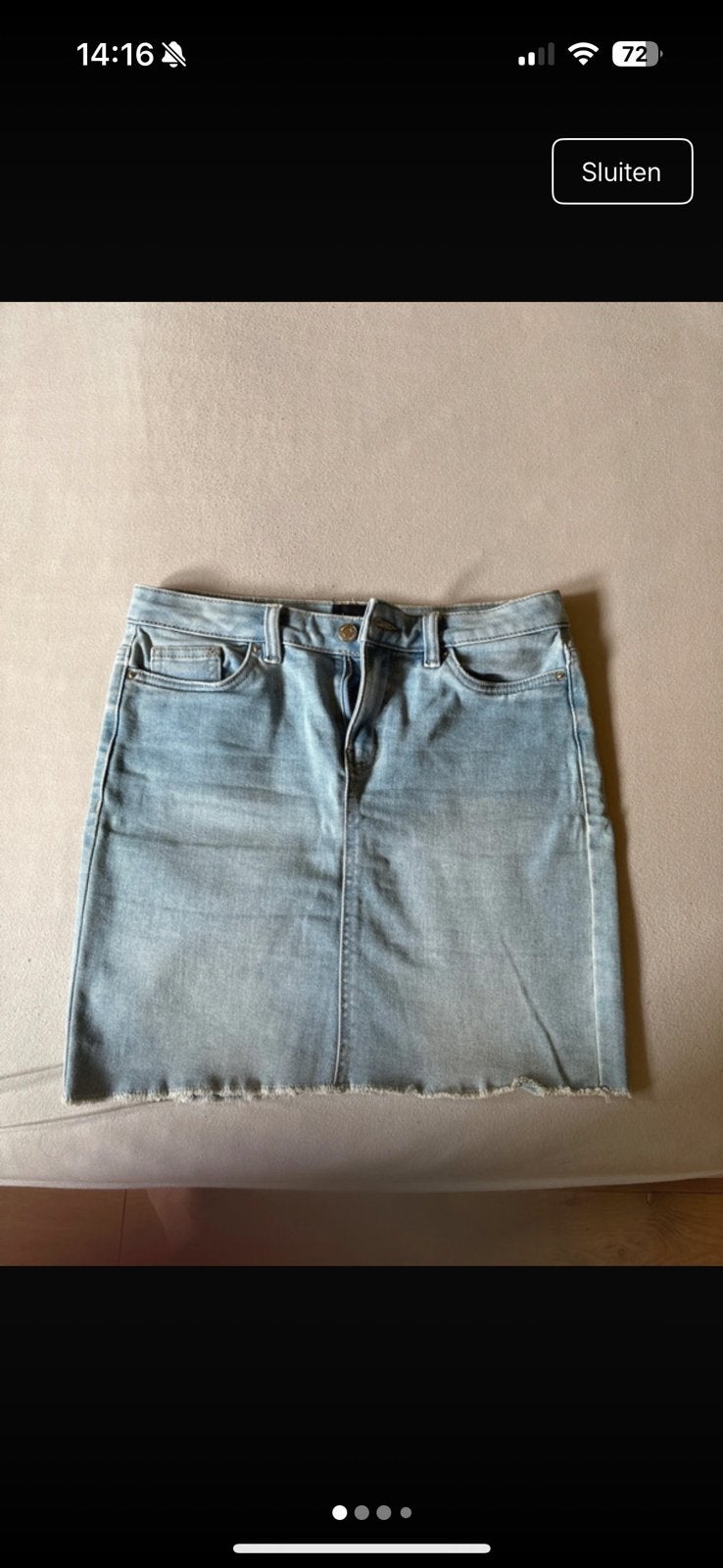 Vero moda rokje, Kleding | Dames, Rokken, Maat 38/40 (M), Blauw, Ophalen of Verzenden, Zo goed als nieuw