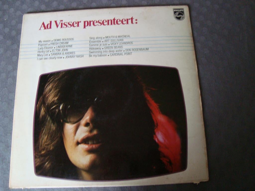 Ad visser presenteert, Ophalen of Verzenden, Zo goed als nieuw, 12 inch