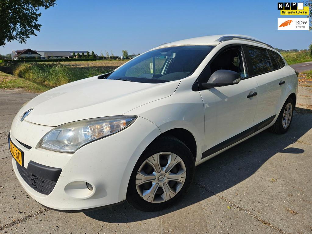 Renault Mégane 1.5 dCi Dynamique/ airco/ grijskenteken/ bj, Auto's, Bestelauto's, Voorwielaandrijving, Euro 5, Gebruikt, 1225 kg