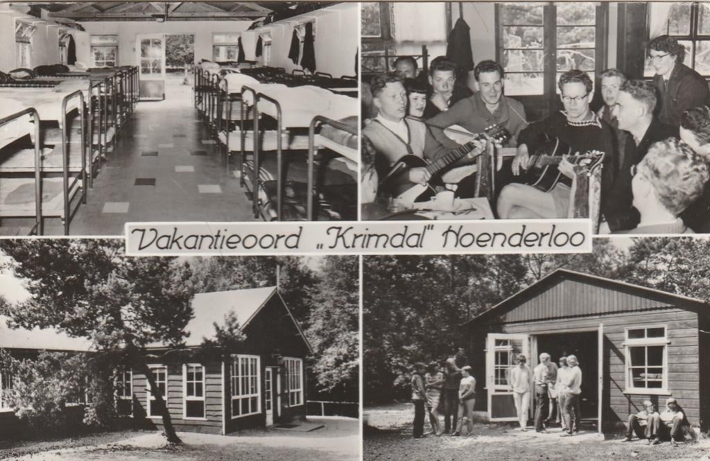HOENDERLOO R.K. Vakantieoord Krimdal, Verzamelen, Ansichtkaarten | Nederland, Gelopen, Gelderland, 1960 tot 1980, Verzenden