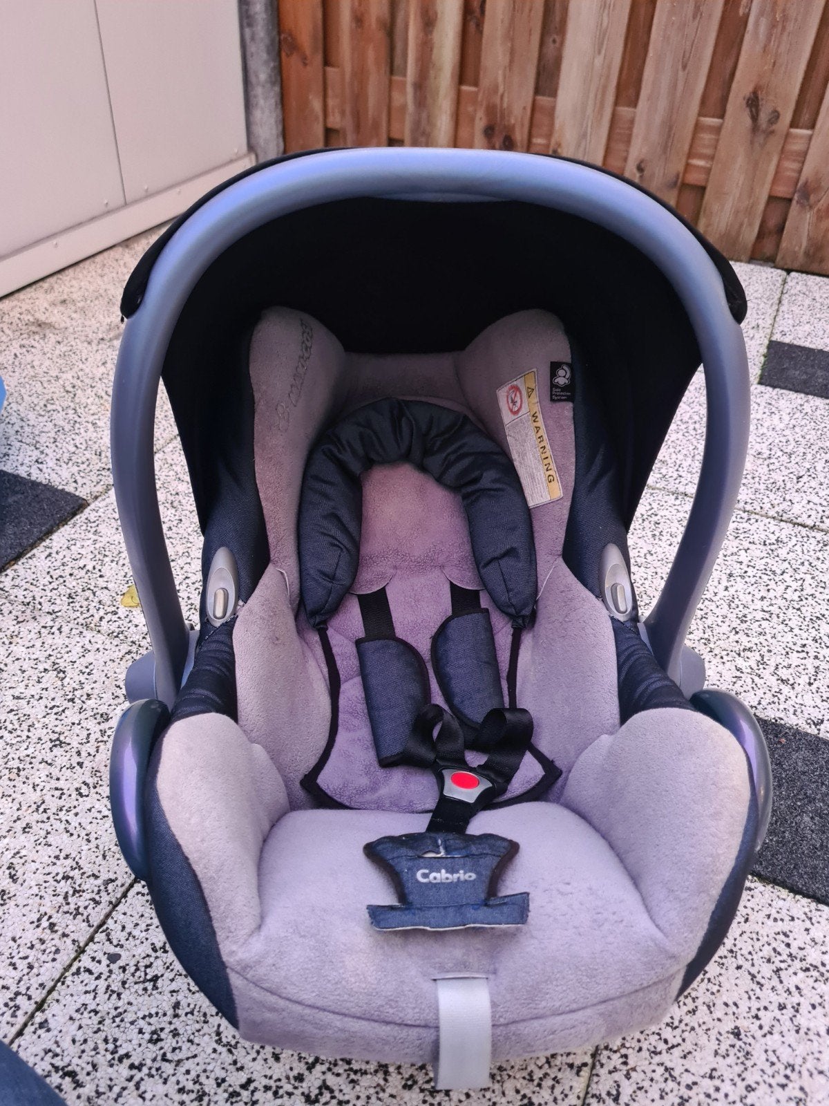 Maxi Cosi CabrioFix Autostoel Celeste - Zo goed als nieuw, Ophalen, Autogordel, Zo goed als nieuw, 0 t/m 13 kg