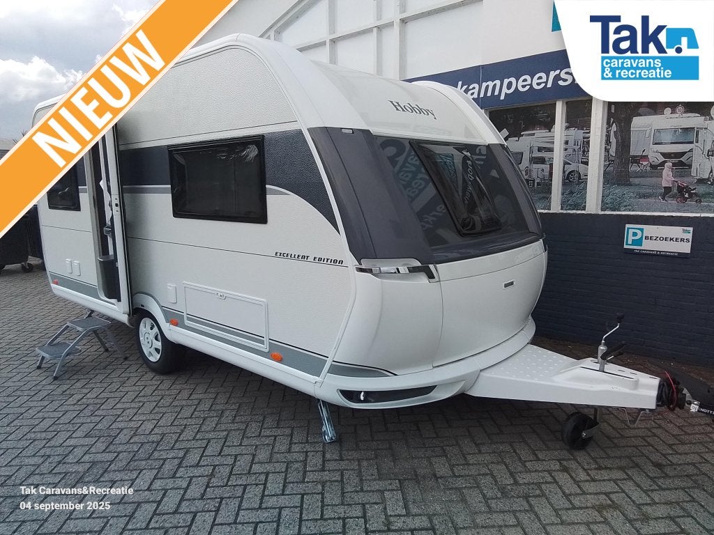 Hobby Excellent Edition 460 UFE model 2026, Caravans en Kamperen, Schokbreker, Rondzit, Hobby, Bedrijf