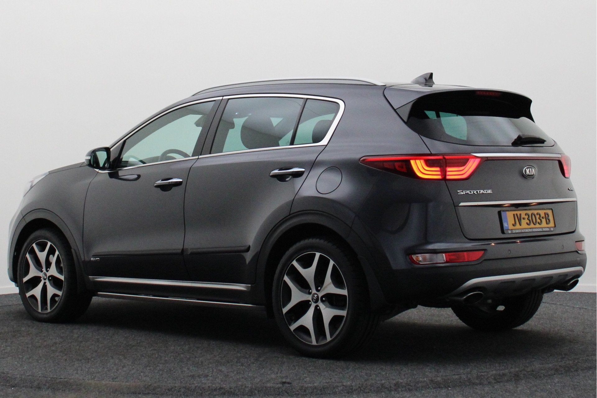Kia Sportage 1.6 T-GDI 4WD GT-Line Automaat Panoramadak, Lee, Auto's, Gebruikt, 4 cilinders, Bedrijf, Vierwielaandrijving
