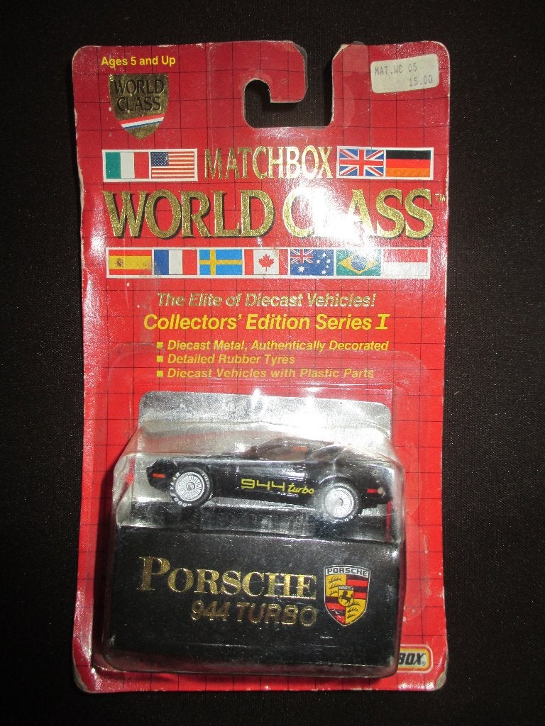 1:57 Porsche 944 Turbo - Matchbox World Class Series 1 MB191, Ophalen of Verzenden, Nieuw, Auto
