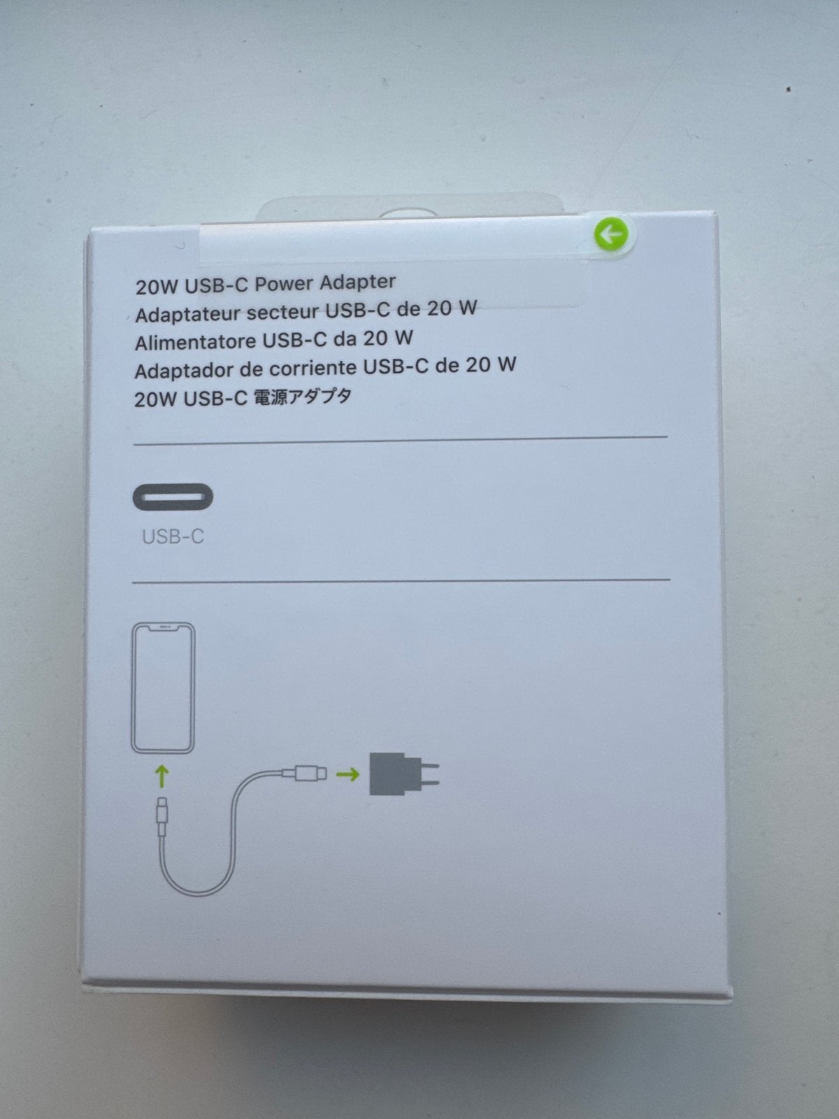 Originele Apple 20W USB-C Power Adapter (Model A2347), Telecommunicatie, Mobiele telefoons | Telefoon-opladers, USB-C, Adapter