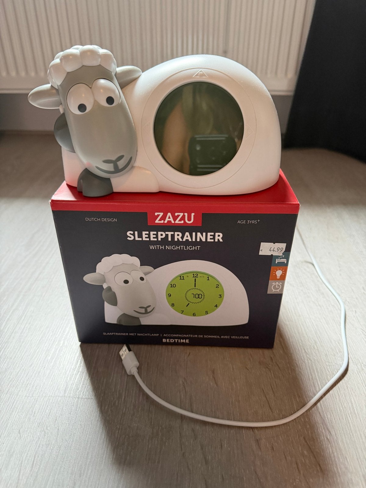 Zazu Schaap Slaaptrainer met Nachtlampje - Zo goed als nieuw, Ophalen, Zo goed als nieuw, Digitaal