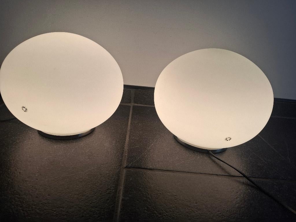 Lampen, Huis en Inrichting, Ophalen, Zo goed als nieuw, Glas, Minder dan 50 cm