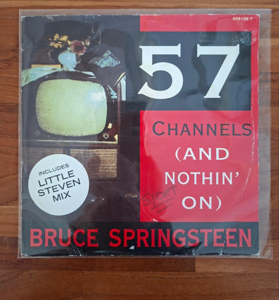 Springsteen, Bruce  - 57 channels - Single is TOP, Gebruikt, 7 inch, Single, Ophalen of Verzenden