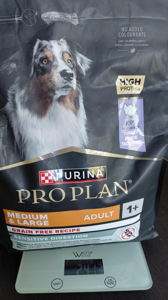 Hond: graanvrije brokken, Purina Proplan, kalkoen, 2,5 kg, Ophalen of Verzenden, Hond