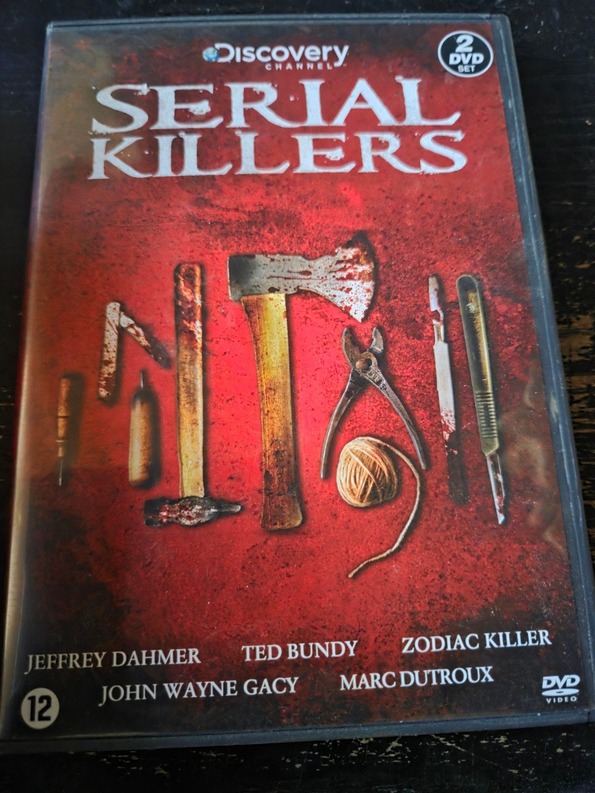 Serial Killers Discovery 2 disc, Vanaf 16 jaar, Ophalen of Verzenden, Zo goed als nieuw, Oorlog of Misdaad