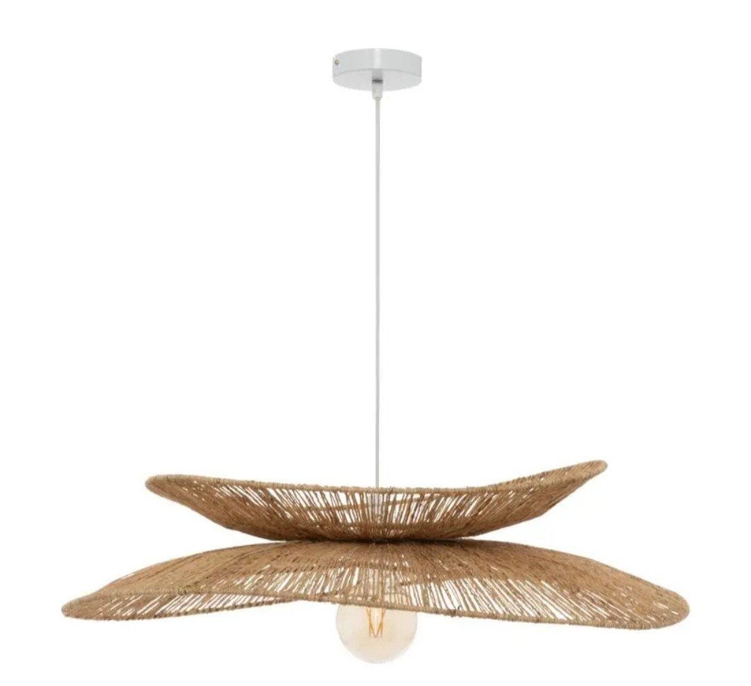 Hanglamp Juten Naturel, Ophalen of Verzenden, Nieuw, Natuurlijk materiaal, Bohemian