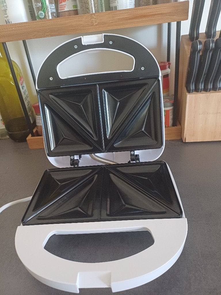 Tosti ijzer, Wit, Zo goed als nieuw, Minder dan 100 cm, 25 tot 50 cm
