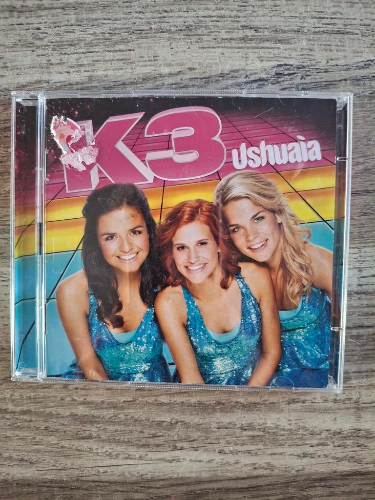 K3 cd- Ushuaia, Ophalen, Gebruikt, Muziek, 6 tot 9 jaar