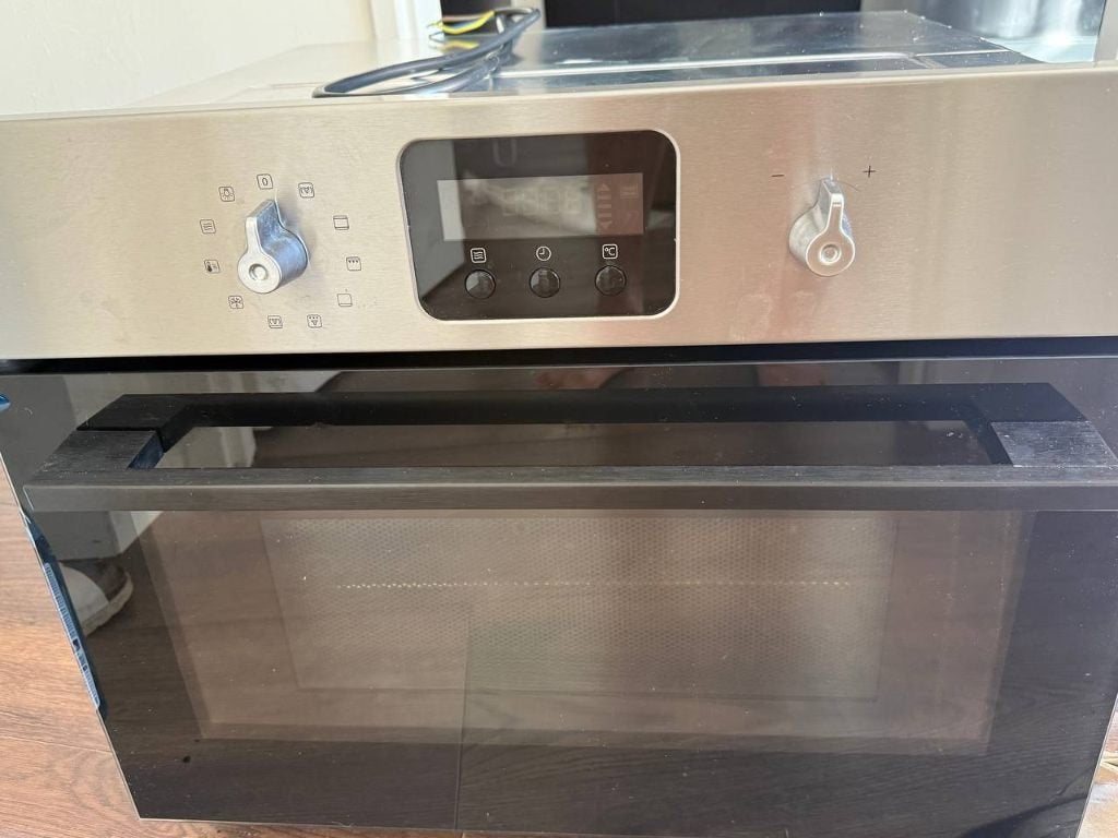 IKEA GRÄNSLÖS compacte inbouwoven met magnetron – 45 cm, Ophalen, 45 tot 50 cm, Gebruikt, IKEA
