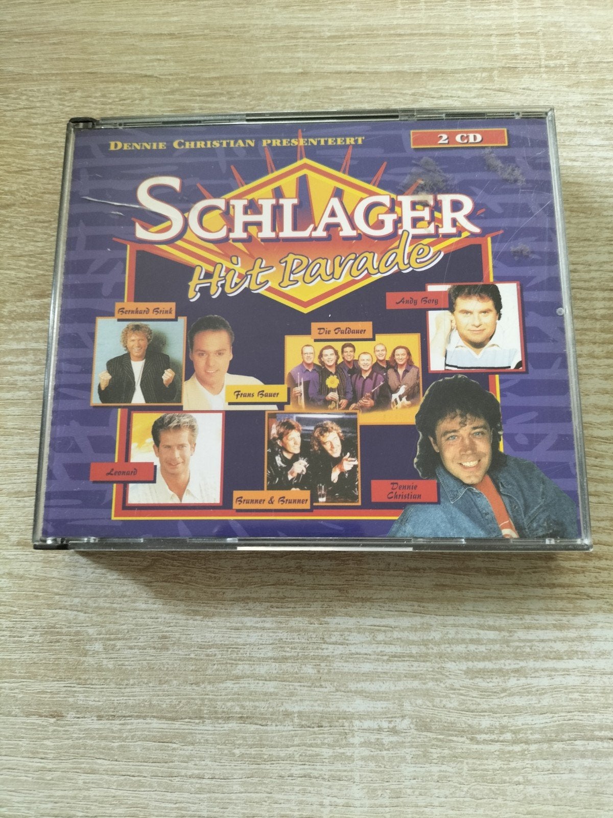 Schlager hit parade 2 cd box, Ophalen of Verzenden, Schlager