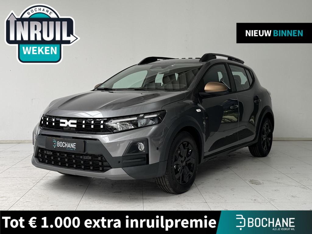 Dacia Sandero Stepway 1.2 Eco-G 120 Extreme | Automaat | Nav, Auto's, Dacia, Stof, Gebruikt, 1199 cc, Met garantie (alle)