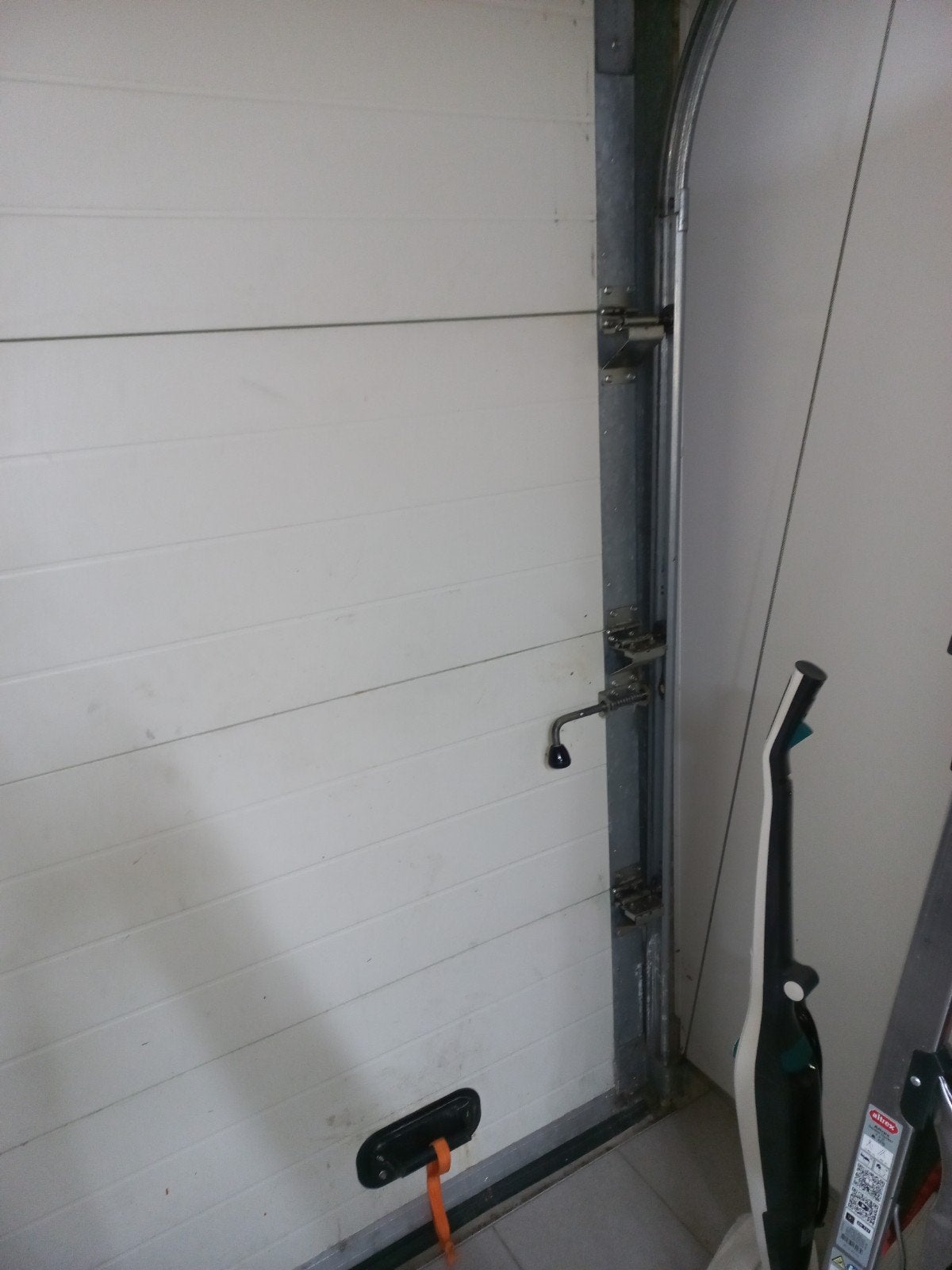 Salco Garagedeur - 2.60m breed, 2.18m hoog, Gebruikt, Garagedeur, Ophalen of Verzenden, 120 cm of meer