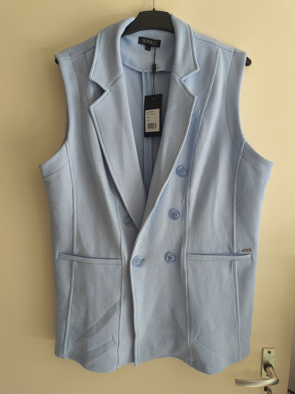 mi piace gilet, Ophalen of Verzenden, Nieuw, Maat 46/48 (XL) of groter, Blauw