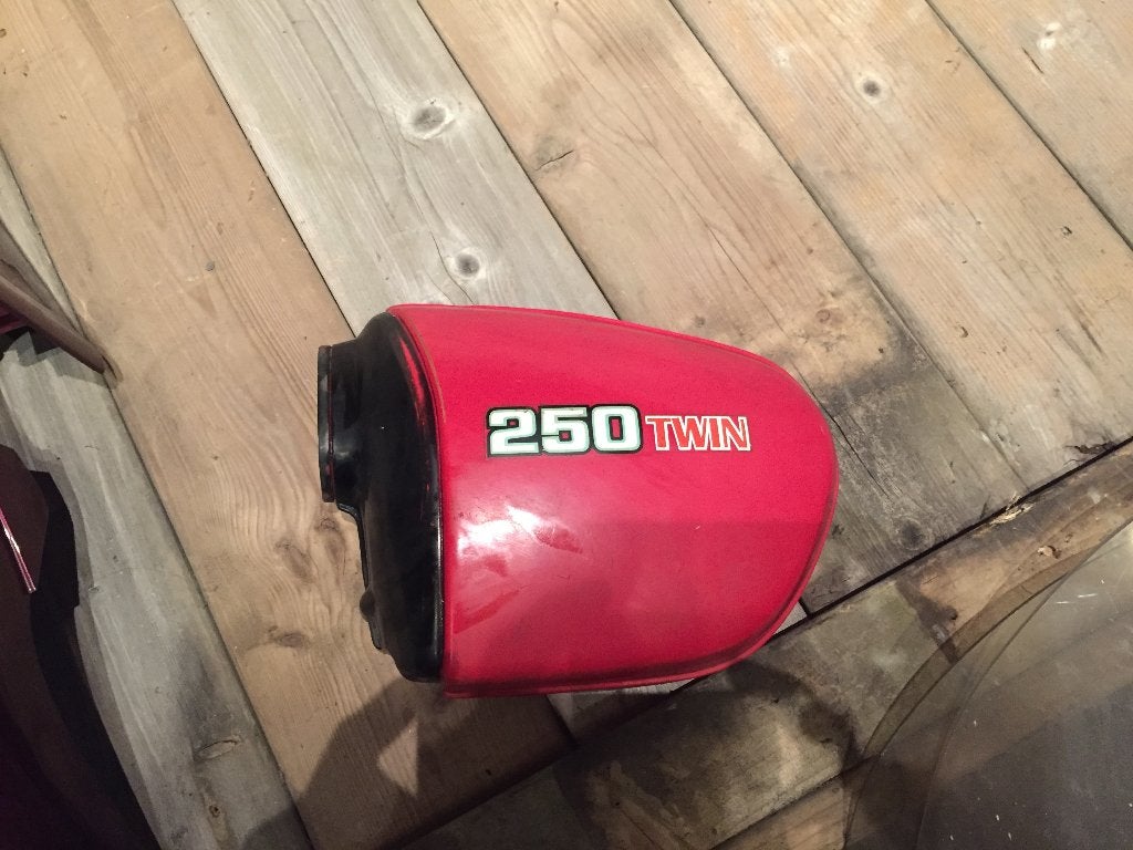 zijkap links honda cb 250 twin, Ophalen of Verzenden, Gebruikt