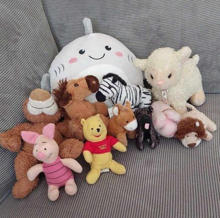 Gratis af te halen verzameling knuffels, Ophalen, Disney, Klein (minder dan 20 cm), Wit