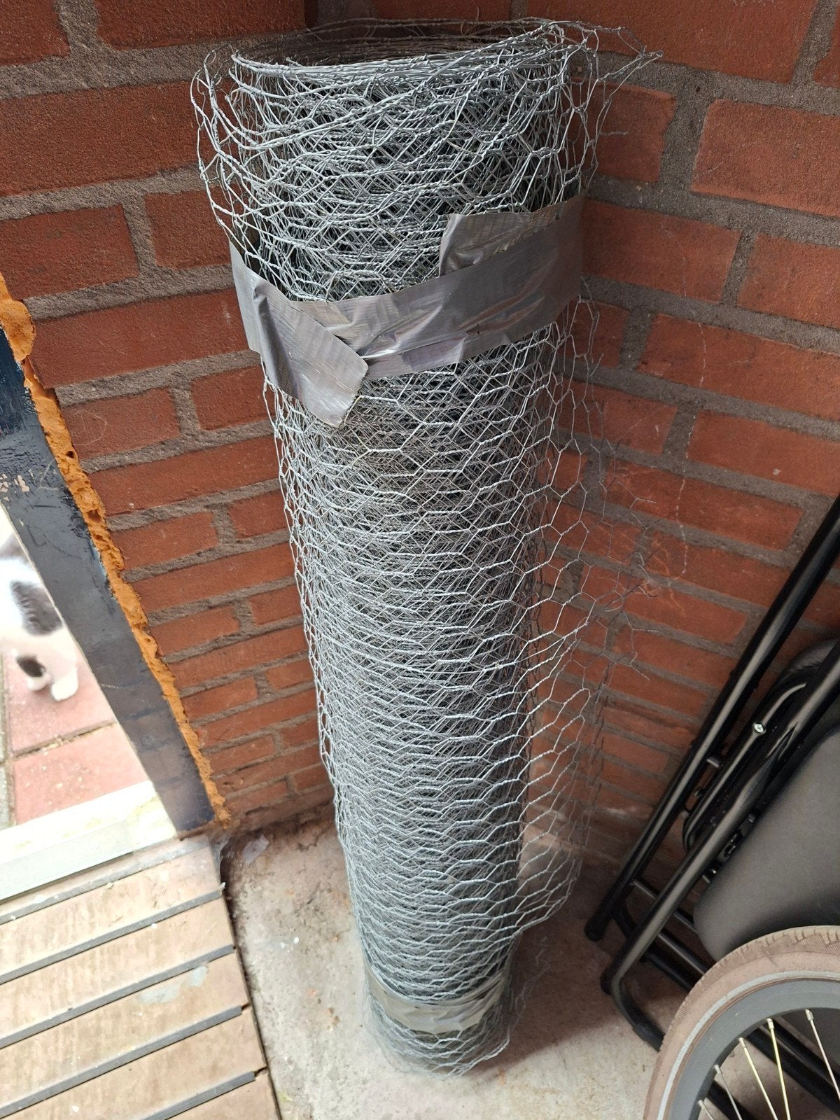 rol gaas, Ophalen, Minder dan 10 meter
