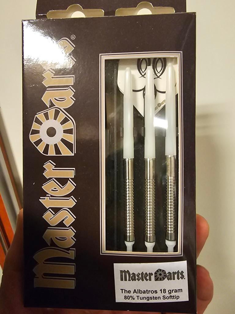 Master Darts The Albatros 18 gram 80% Tungsten Softtip, Ophalen of Verzenden, Nieuw, Pijlen, Soft tip