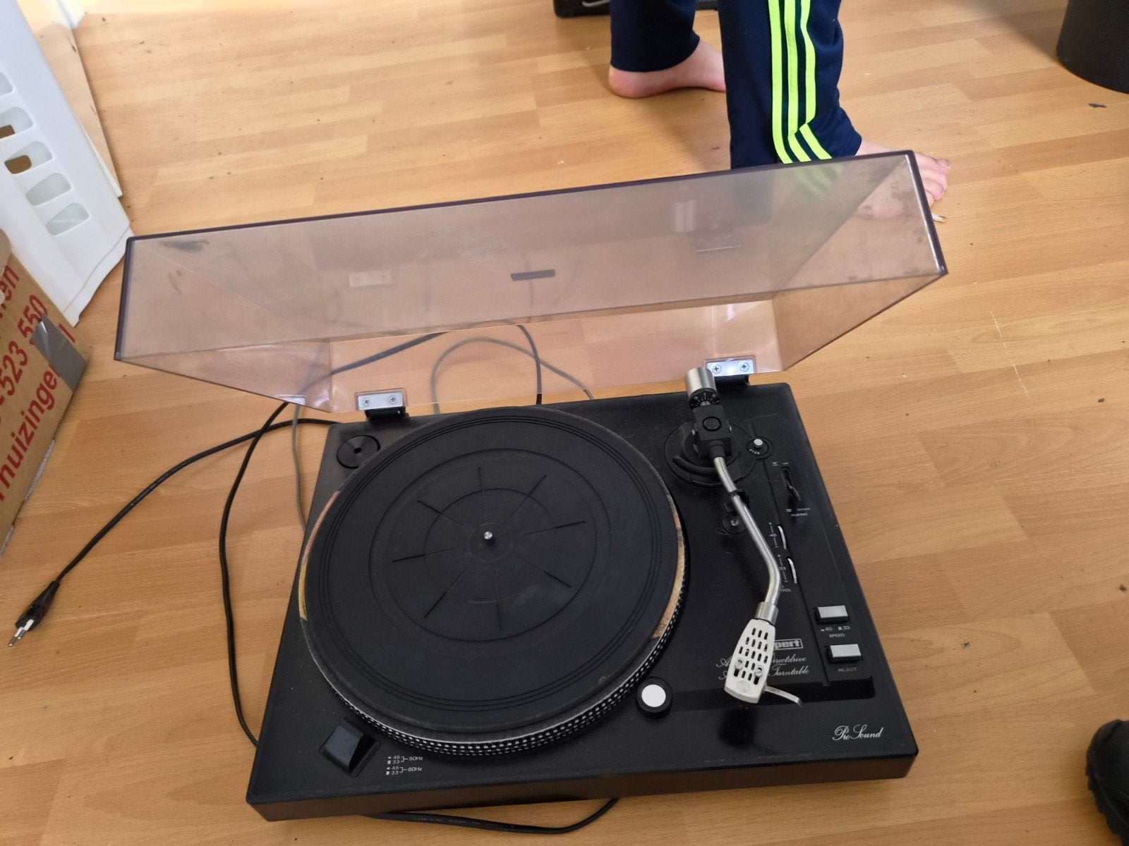 Expert AD-800 Direct Drive Platenspeler, Ophalen of Verzenden, Gebruikt, Platenspeler, Overige merken