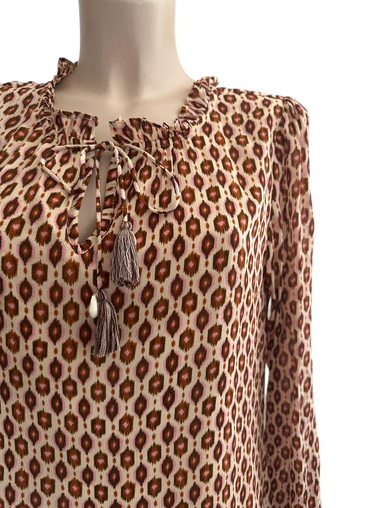 Moliin jurk S, Kleding | Dames, Jurken, Ophalen of Verzenden, Zo goed als nieuw, Rood, Onder de knie