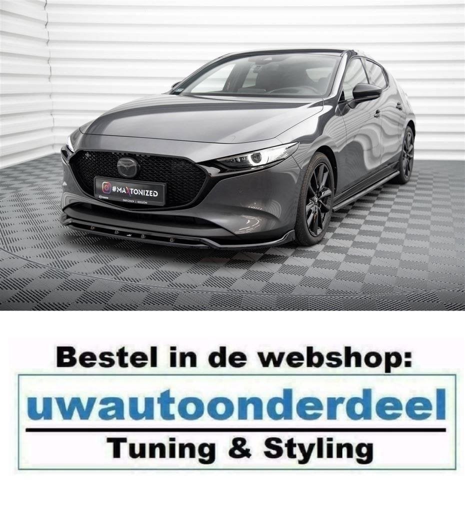 Maxton Design Spoiler Splitter Lip Mazda 3 MK4, Verzenden, Automotive Parts, A.parts@hotmail.nl, Trasmolenlaan 12 3447 GZ Woerden