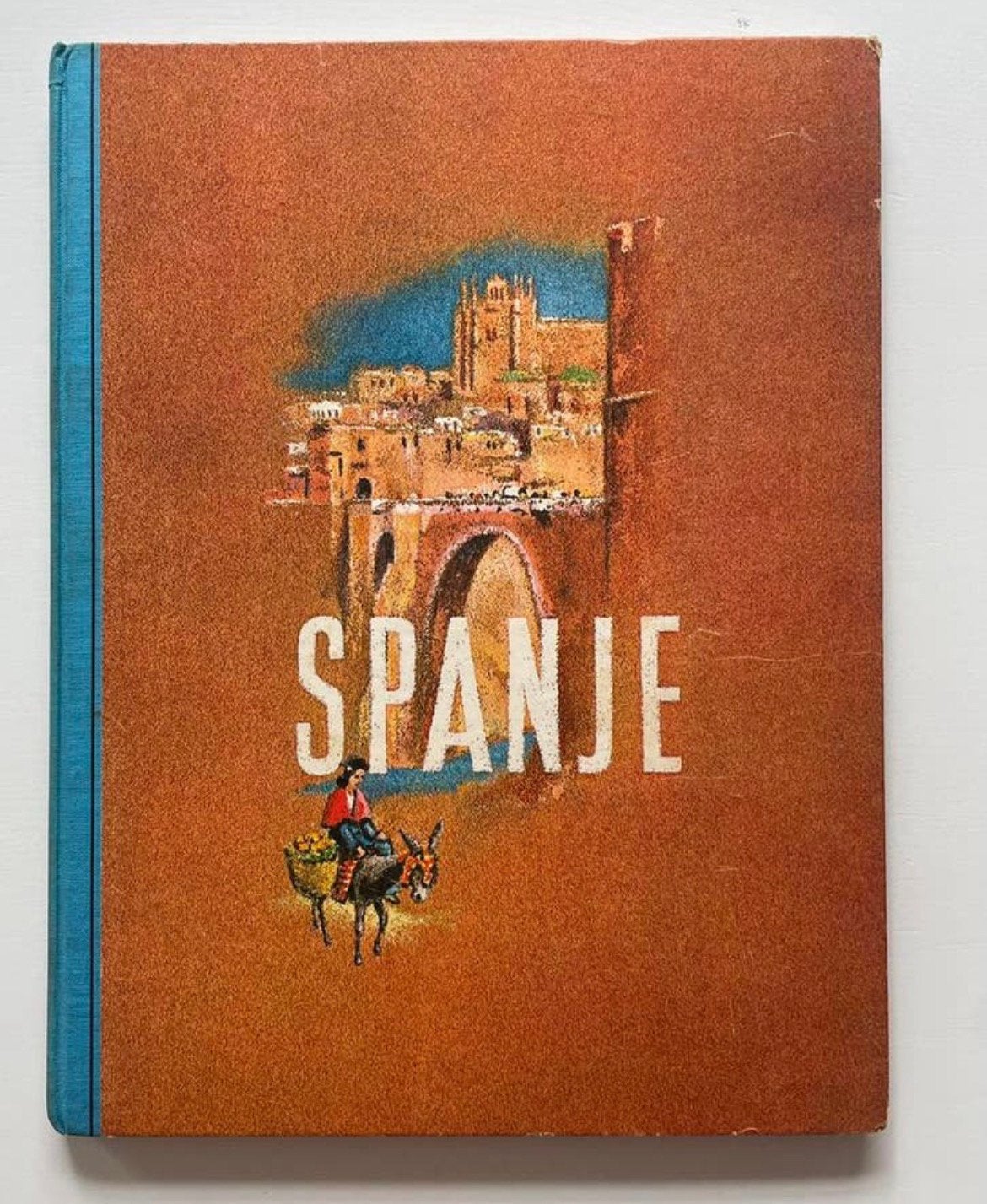 Douwe Egberts plaatjesboek Spanje leeg in nette staat, Boeken, Ophalen of Verzenden, Gelezen, Plaatjesalbum