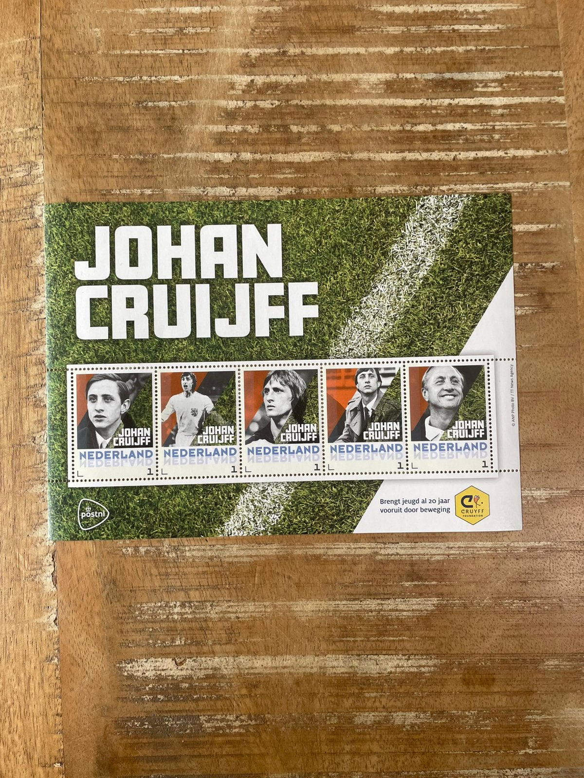 Vel Persoonlijke Postzegels Johan Cruijff. Postfris., Ophalen of Verzenden, Na 1940, Postfris