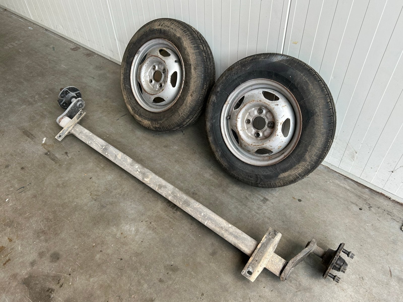 Alko torsie as 118/162 cm 4x100 ongeremd, Ophalen, Gebruikt