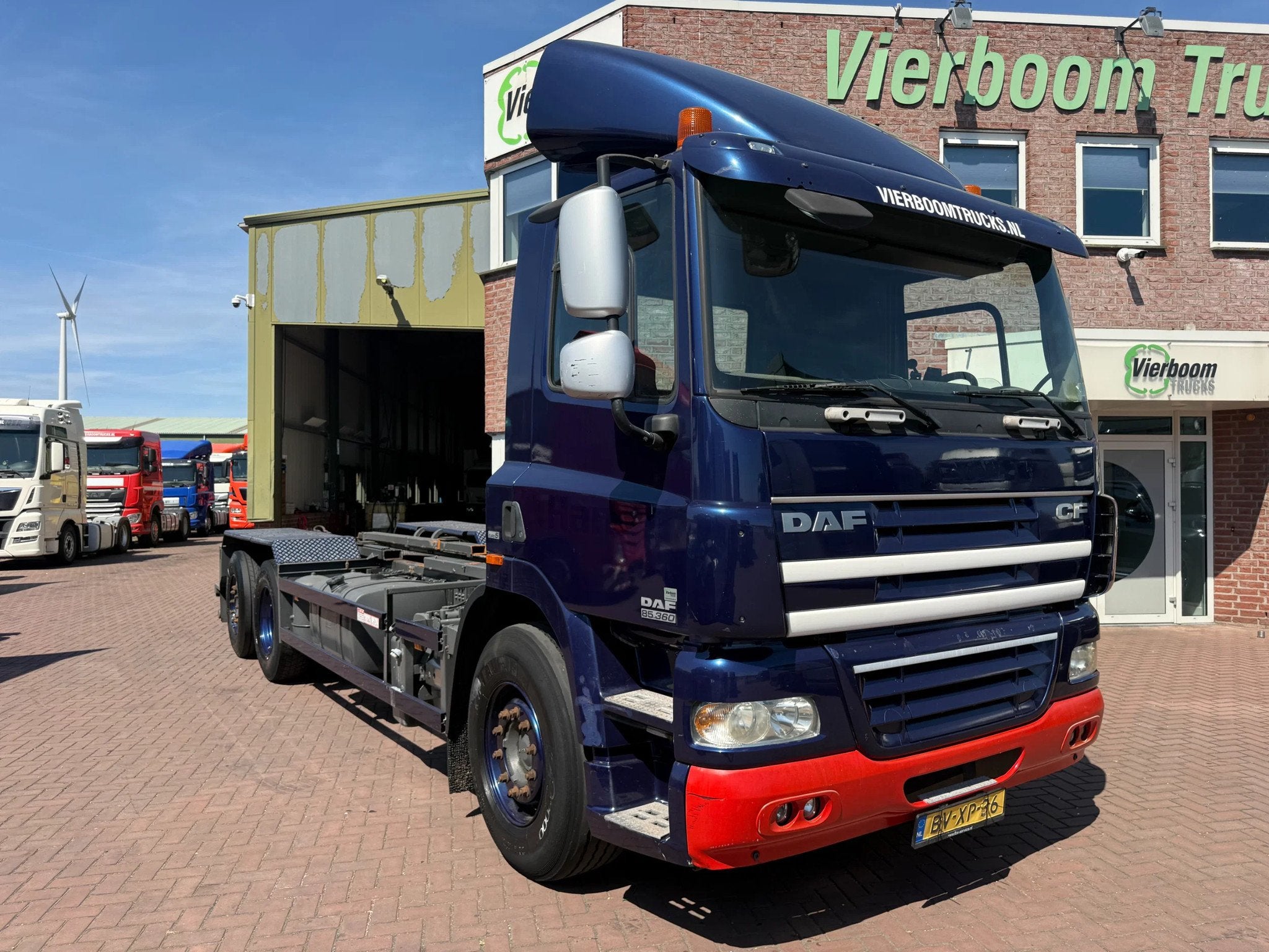 DAF CF 85 CF85.360 6X2 FAN Chassis / Euro 5 / NL-truck, Auto's, Automaat, Euro 5, Elektrische ramen, 360 pk
