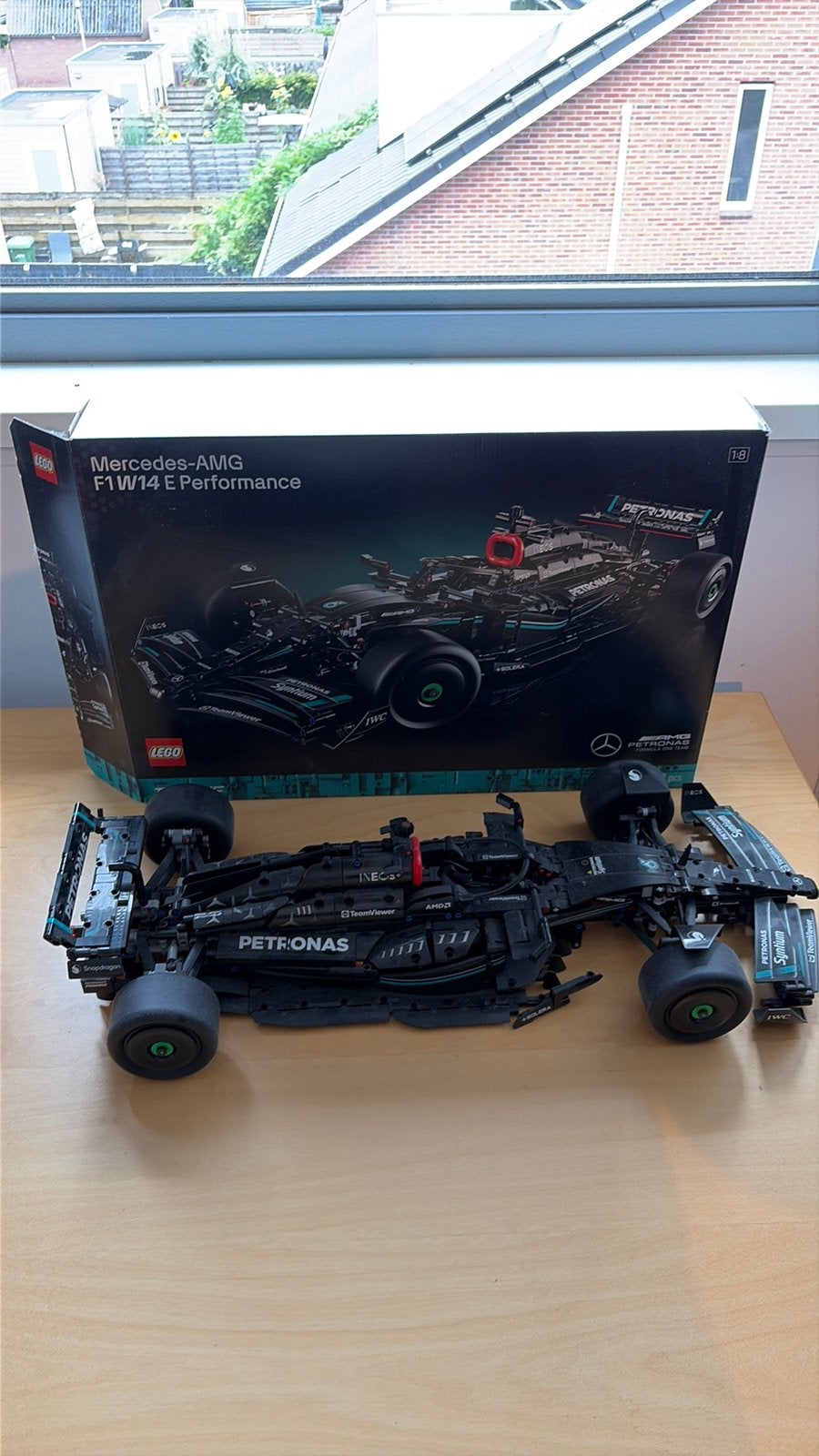 F1 mercedes auto lego, Kinderen en Baby's, Speelgoed | Duplo en Lego, Ophalen of Verzenden, Gebruikt, Lego