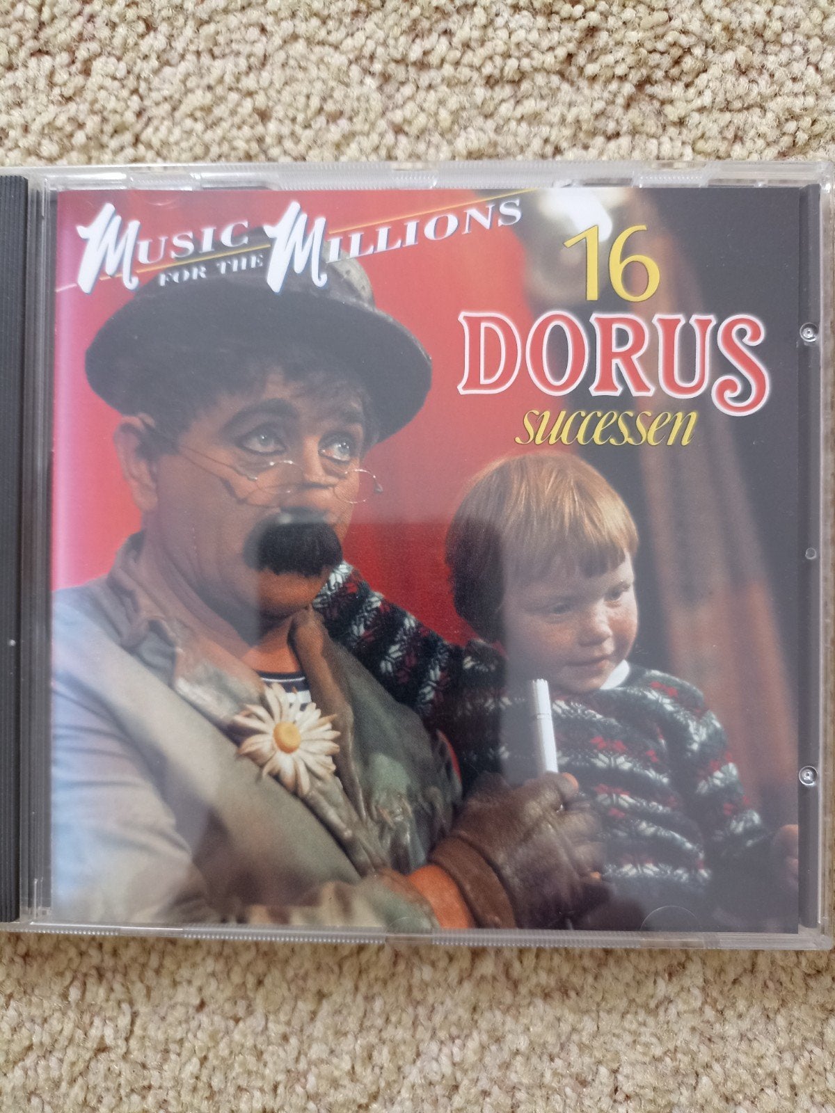 Dorus - 16 Successen (CD) - Music for the Millions, Ophalen of Verzenden, Zo goed als nieuw, Verzamelalbum, Inclusief doosje