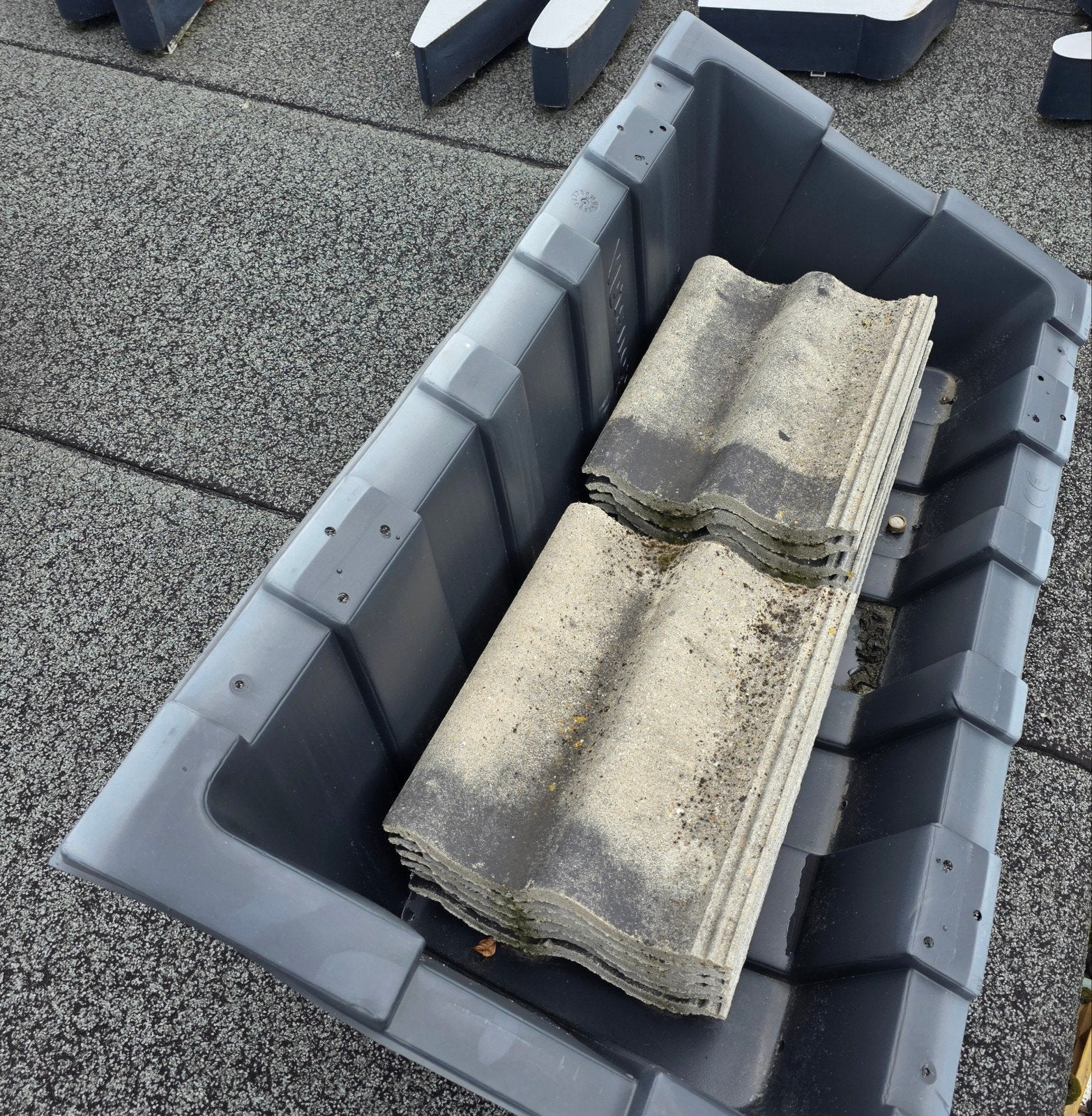 Zonnepanelen bakken 6x, Ophalen of Verzenden, Gebruikt