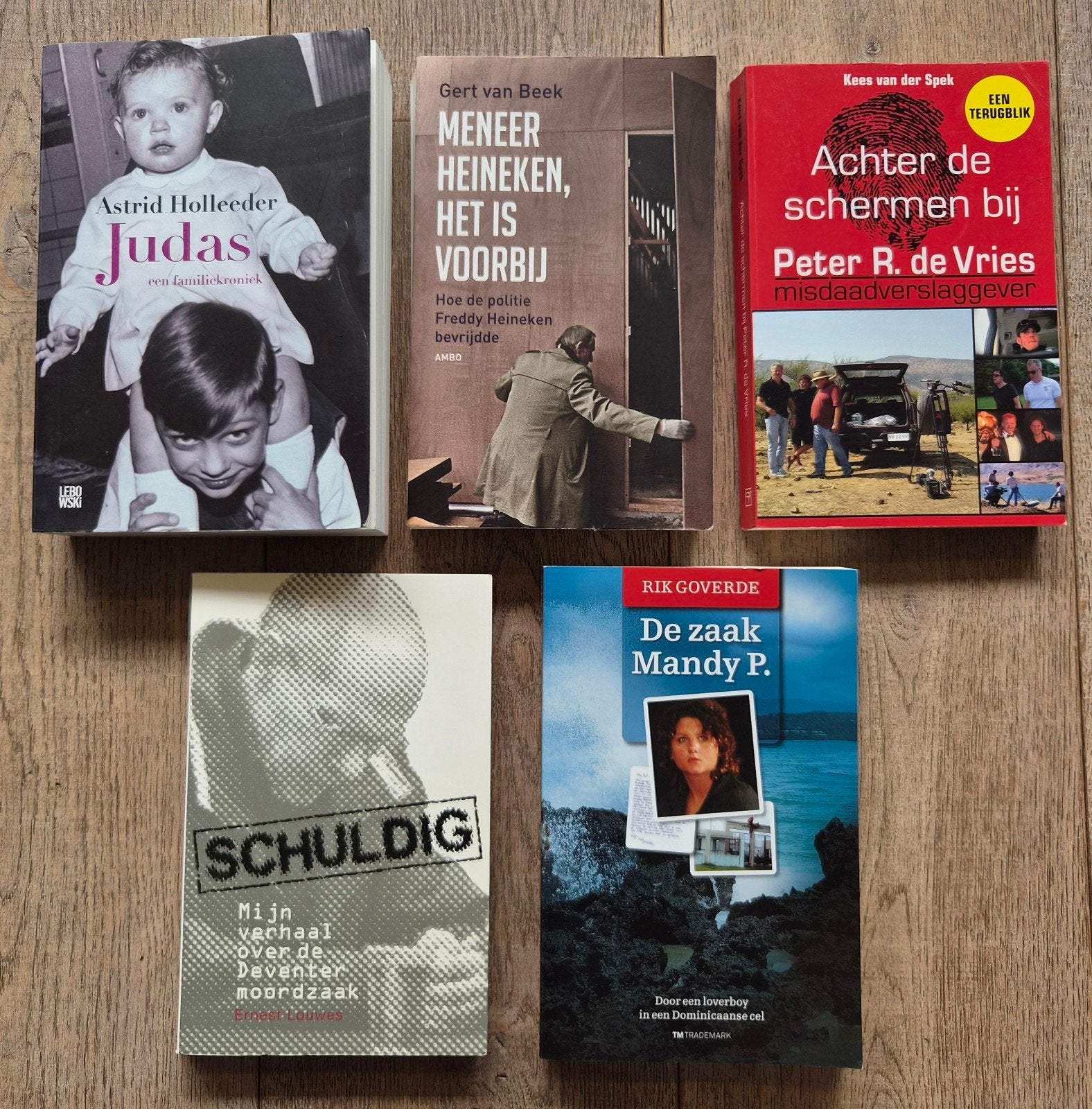 5 misdaadboeken: waargebeurde verhalen, Ophalen of Verzenden, Gelezen
