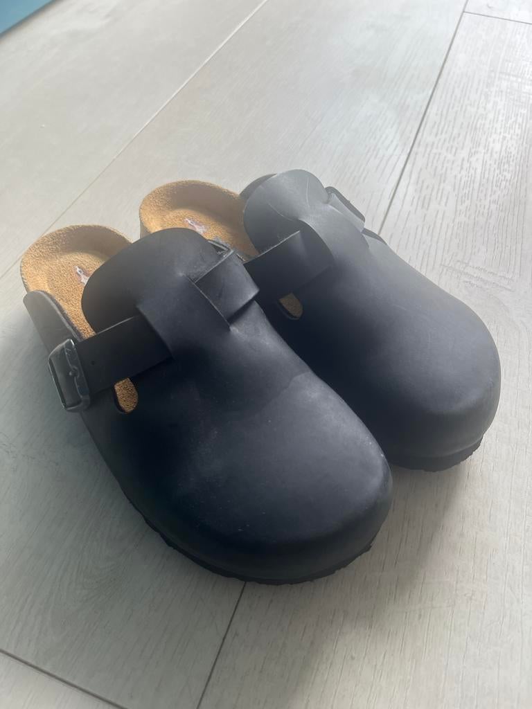 Leren Hush Puppies clogs maat 34, Ophalen of Verzenden, Zo goed als nieuw, Meisje, Overige typen