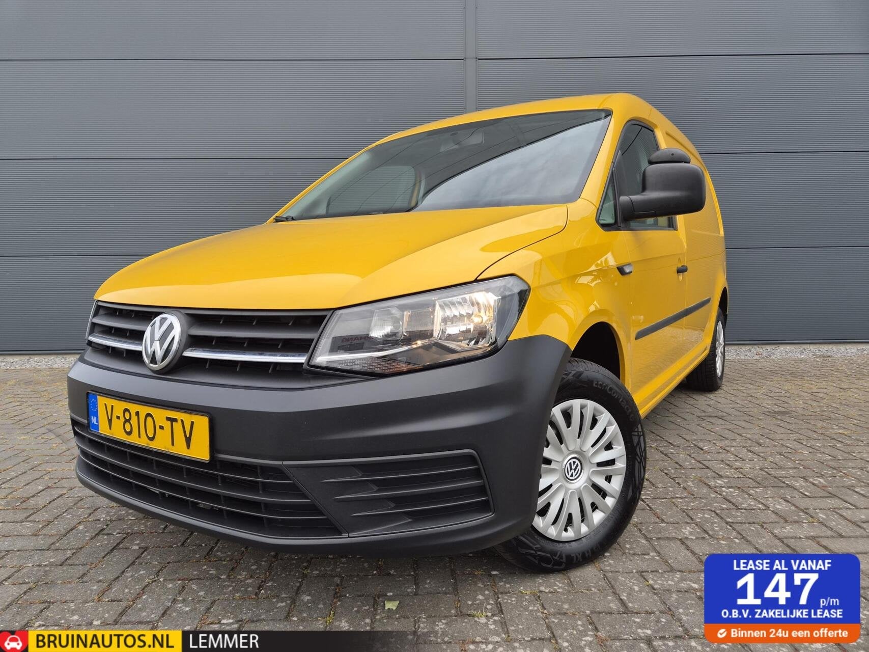 Volkswagen Caddy 2.0 TDI L2H1 Maxi Airco Trekh 100pk, Auto's, Cruise Control, 730 kg, Gebruikt, Euro 6